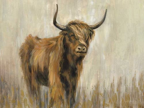 Highland Mountain Cow Mountain Print