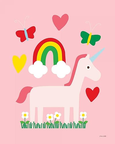 Unicorn Fun I Art Print