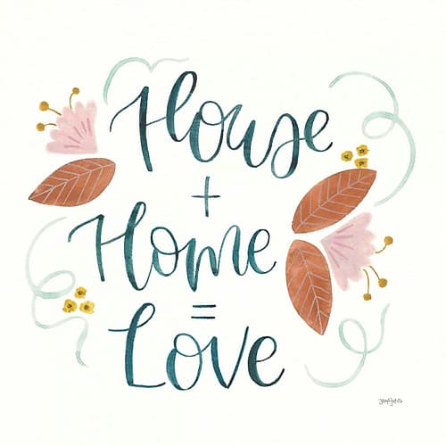 Home Sweet Home III Art Print