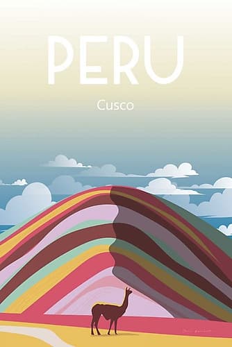 Peru Art Print by Omar Escalante
