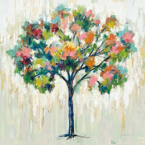 Blooming Tree Neutral Art Print