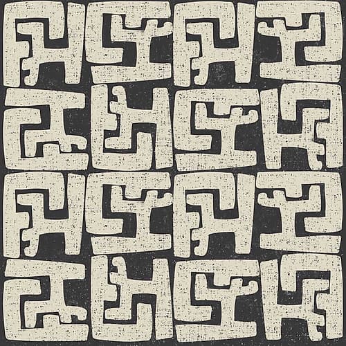 Kuba Play II Neutral Fashion Print