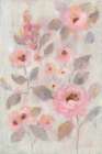 Expressive Pink Flowers II Art Print