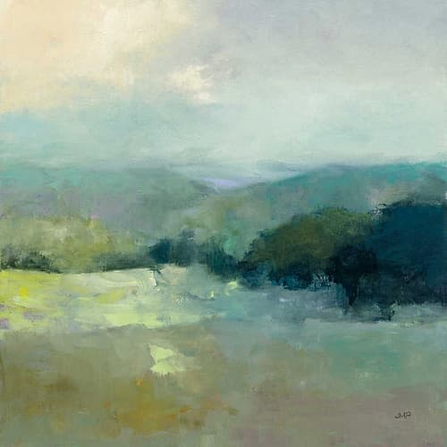 Misty Valley Art Print