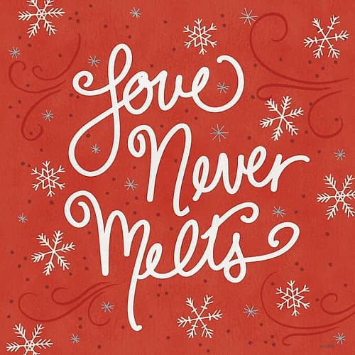 Snowplace Like Home VI Inspirational Print