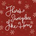 Snowplace Like Home IX Art Print