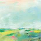 Colorful Horizon Square II Art Print