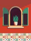 Window Lisboa Still Life Print