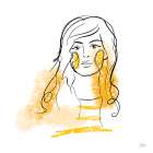 Feminine Ink I Art Print