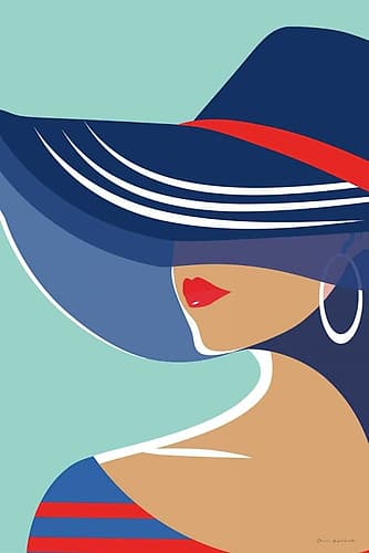 Beach Chic II Art Print