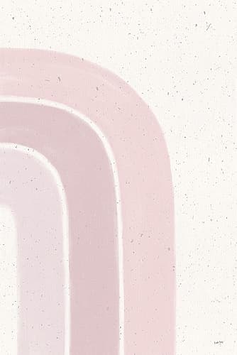 Rainbow Blush I Art Print