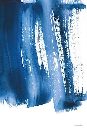 Bold Blue I Art Print