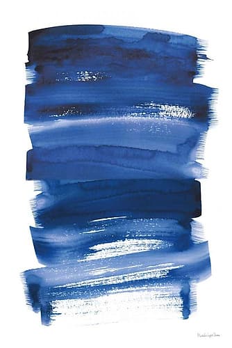 Bold Blue IV Minimalist Print
