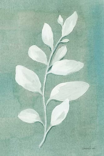 Sage Leaves I Nature Print