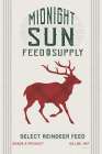 Midnight Sun Reindeer Feed v2 Art Print