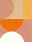 Retro Abstract V Bright Art Print