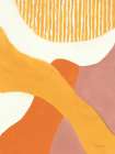 Retro Abstract VI Bright Art Print