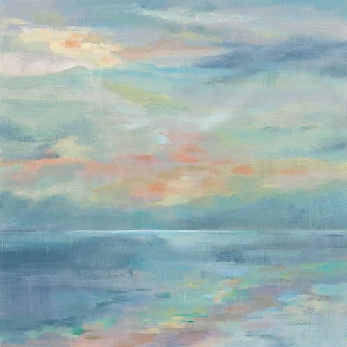 June Morning by the Sea Art Print
