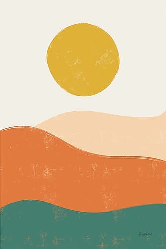Sun Chaser I Art Print