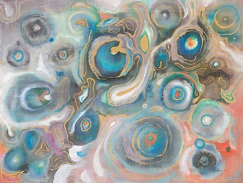 Abstract Stones Art Print