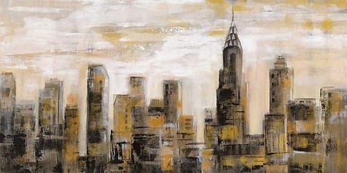 Manhattan Skyline Architecture Print