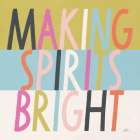Bright Christmas Wishes I Art Print