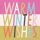 Bright Christmas Wishes IV Art Print