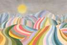The Hills Roll On Art Print