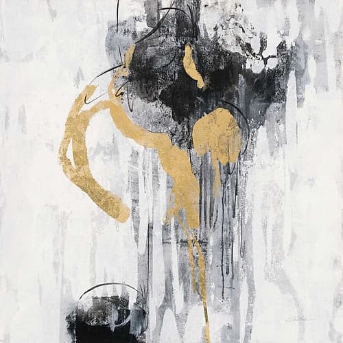 Golden Rain I Art Print