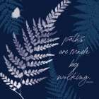 Dark True Blue III Art Print