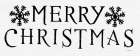 Christmas Affinity III BW Art Print