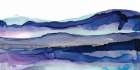 Coastal Ink I Blue Crop Art Print