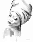 Woman I BW Art Print