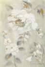 Romantic Spring Flowers II White Art Print