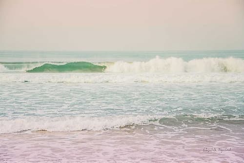 Morning Wave II Coastal Print