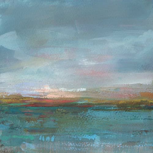 Open Water Sunrise Art Print