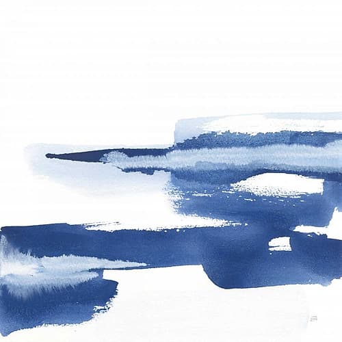 Classic Blue VI Minimalist Print