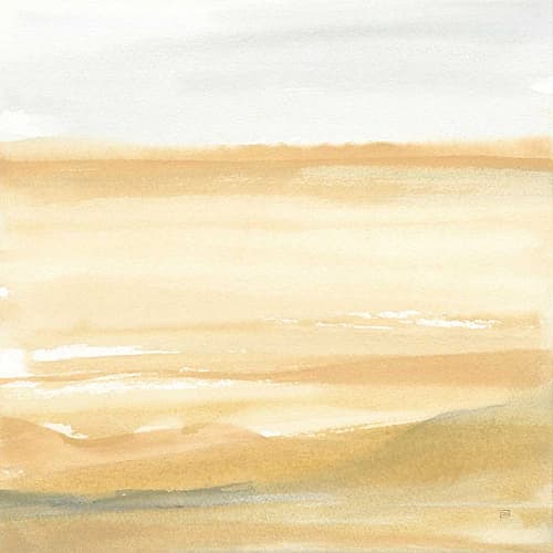 Ochre Sands II Art Print