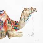 Desert Camel I Art Print