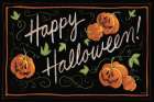 Happy Halloween Jack O Lanterns Art Print