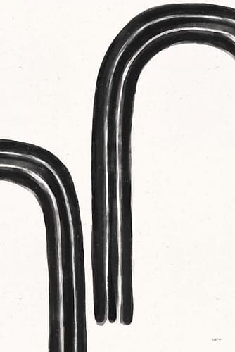 BW Rainbow II Art Print