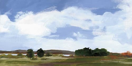Catcalling Clouds Landscape Print