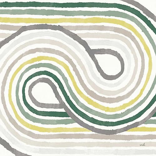 Rainbow Road I Bold Cabana Art Print