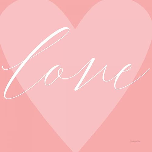 Love Heart Inspirational Print