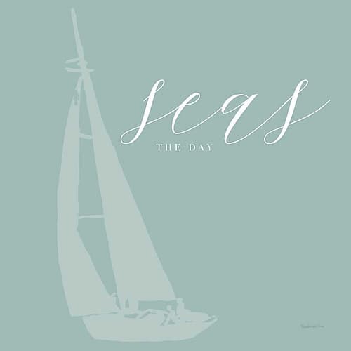 Seas the Day Coastal Print