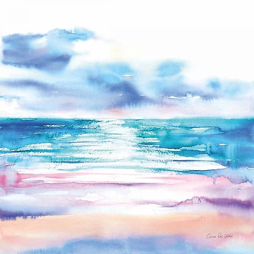 Turquoise Sea II Beach Print