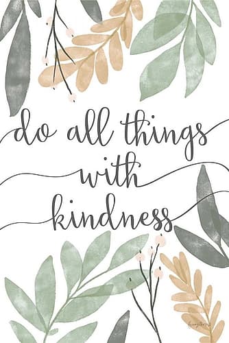 Sage Sayings IV Neutral Inspirational Print
