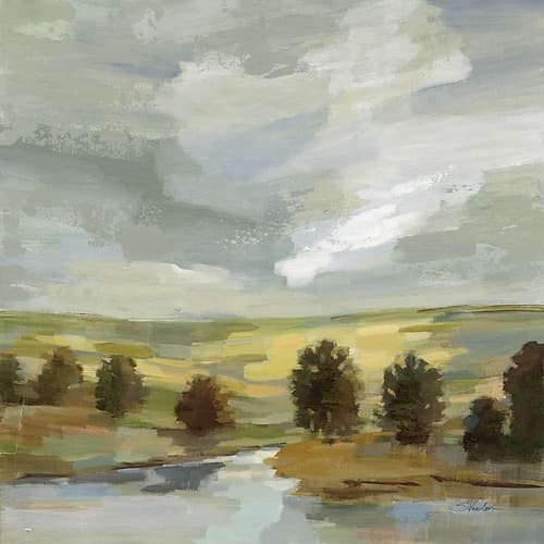Country Landscape Art Print