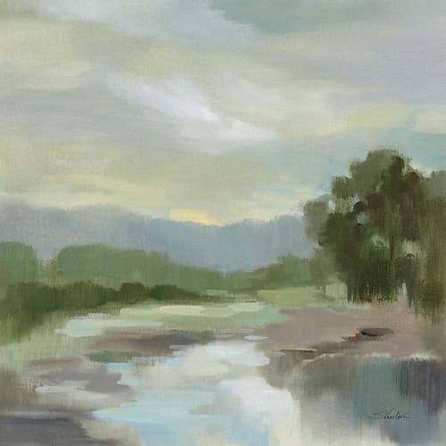 Sage Lake Art Print