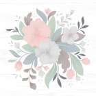 Farmhouse Floral III Art Print